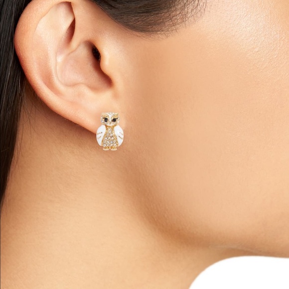 KATE SPADE • Owl Stud Earrings - Picture 5 of 7